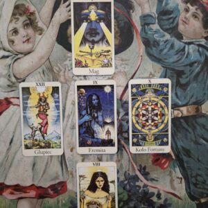 Expresowy rozkład Tarota z 5 kart